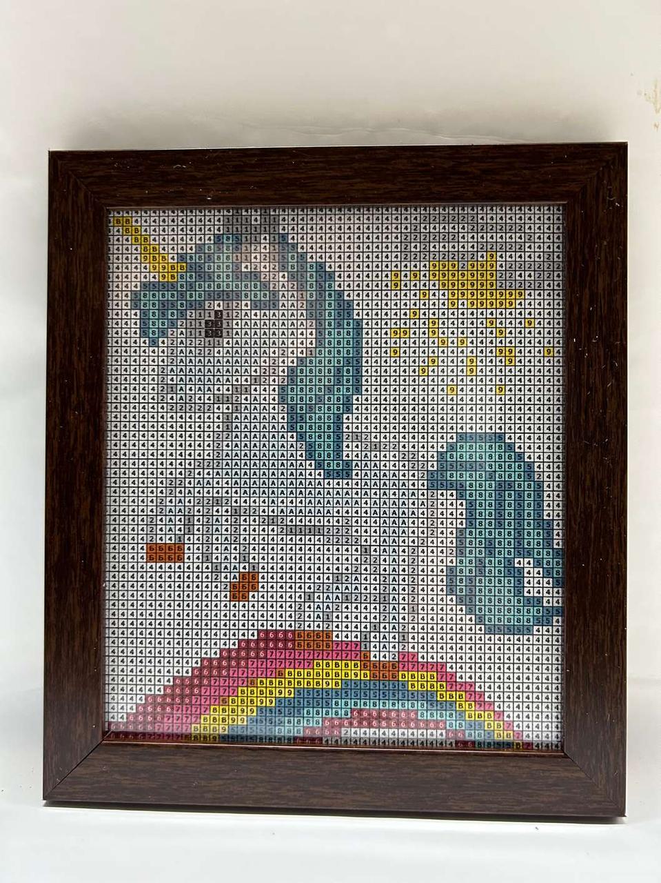 Алмазна вишивка з рамкою АВ 5046 (повне зашивання)