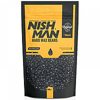 Воск для депиляции Nishman Hard Wax Beans Black 500 г 8682035080466