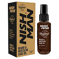 Масло для бороды Nishman Beard and Moustache Oil 75 мл 8682035080145