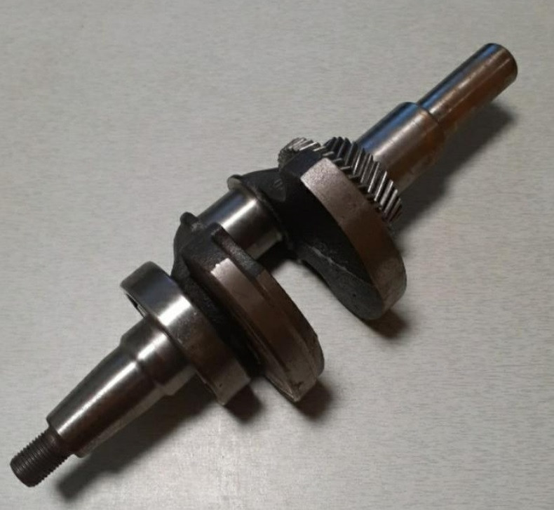 Колінвал у зборі під шпонку (Ø25 mm) двигуна мотоблока - 188F/190F(L=330 mm. Кований)