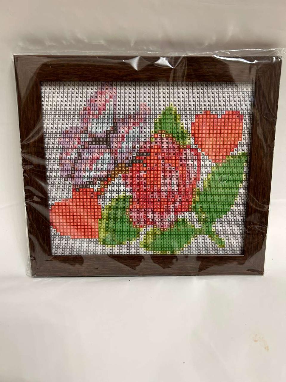 Алмазна вишивка з рамкою АВ 5014 (повне зашивання)