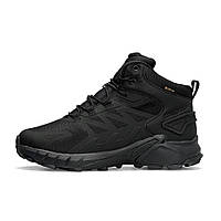 Термо водостойкие ботинки Salomon GORE-TEX Black, мужская зимняя обувь, Саломон на гор тексе