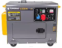 Дизельный генератор 6.5 кВт 230В 400В ATS Powermat PM-AGR-6500MD