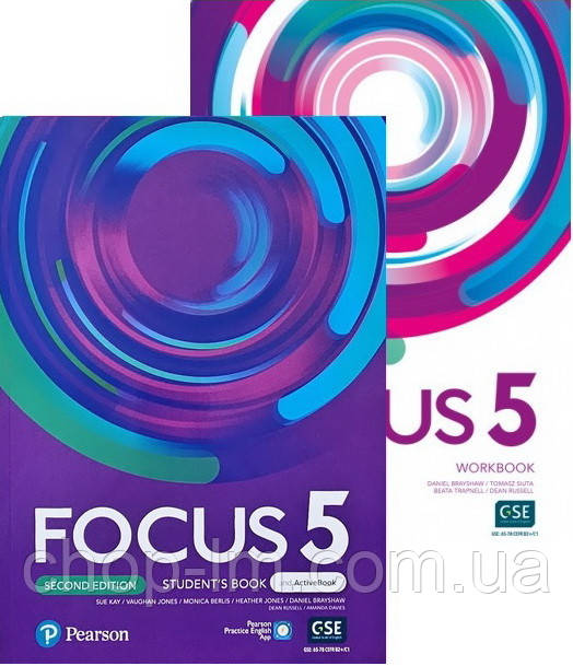 Focus 5 Second Edition student's Book with Active Book + Workbook (Учебник + тетрадь) Комплект по английскому - фото 1 - id-p1709103991