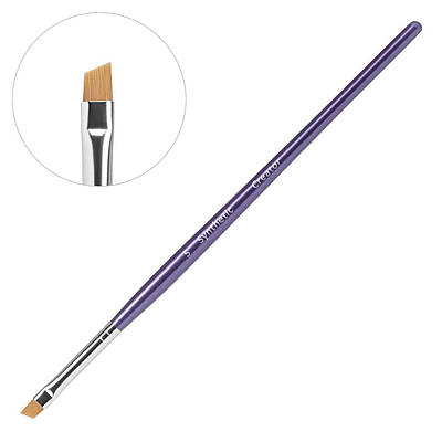 Пензлик Creator Synthetic 5 для брів, для фарби, для хни - Оригінал!