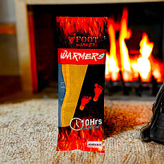Устілки одноразові грілки для ніг з хімічним підігрівом Foot Warmers дія до 10 годин розмір 40-43