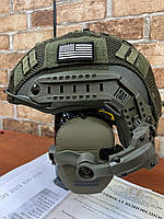 FAST USA  Шлем , Walkers Razor Активные шумоподавляющие  наушники США Шлем тактический NIJ IIIA