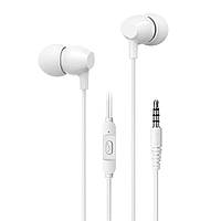 Наушники проводные Usams US-SJ594 EP-47 3.5mm In-Ear Earphone White HSEP4702