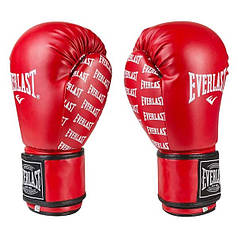 Боксерські рукавички червоні Everlast DX-2218 розмір 10oz