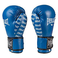 Боксерские перчатки синие Everlast DX-2218 размер 10oz