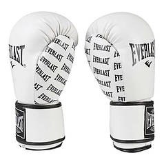 Боксерські рукавички білі Everlast DX-2218 розмір 12oz