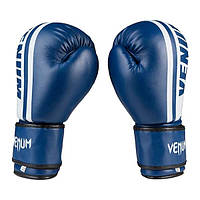 Боксерские перчатки синие Venum PVC VM19 размер 10oz