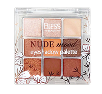 Палетка теней для век Bless Beauty Nude Mood (9 цветов)