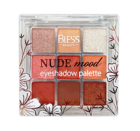 Палетка теней для век Bless Beauty Nude Mood (9 цветов) 03