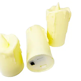 Набір яскравих свічок 3-в-1 | Світлодіодні свічки для дому Набори електронних свічок Світлодіодні свічки на THB, фото 7