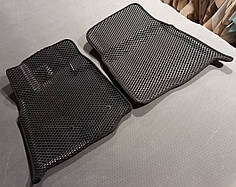 3D килимки EvaForma передні на Mitsubishi Pajero Wagon 3 (V60) '99-06, 3D килимки EVA