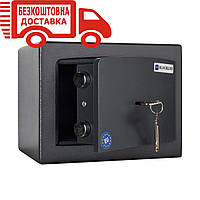 Сейф зламостійкий Barrier 20, 1 клас, 250x360x310 (ВхШхГ), сейф для грошей, сейф для дому, сейф від зламу, з ключовий замок
