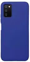 Чехол-накладка Zebro Original Full Soft Case для Samsung A03S (A037) 2021 (синий)