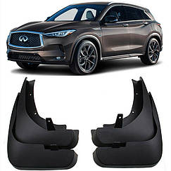 Бризковики до Infiniti QX50 2018+, к-кт (4шт.)