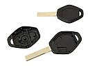 BMW 3 E36 / E46 корпус ключа 3 кнопки - прямий наконечник, БМВ е36 е46, фото 2