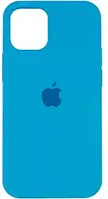 Чехол-накладка Zebro Original Full Soft Case для iPhone 12 (голубой)