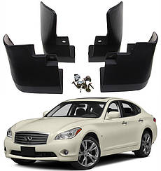 Бризковики Infiniti M, Q70 2010-2014, к-кт 4шт.