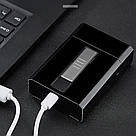 Запальничка usb з футляром ЗСК у подарунковому пакованні US-369U1, фото 3