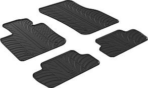 Килимки в салон (гумові) Gledring для Mini Cooper (F56) (3-дв) 2014- МКПП, (GR 0407)