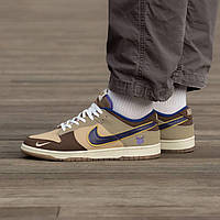 Nike мужские осень/весна/лето бежевые кроссовки на шнурках.Демисезонные бежевые кожаные кроссы