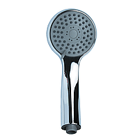 Лейка для душа ручная душевая насадка для ванной комнаты Ø100мм 3 режима (30A) AQUATICA (9794230) VE-33