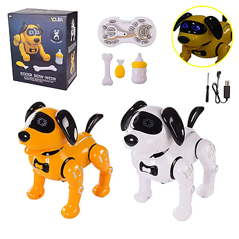 Інтерактивний Собака-робот на радіокеруванні, світлові та звукові ефекти, 22см, K11