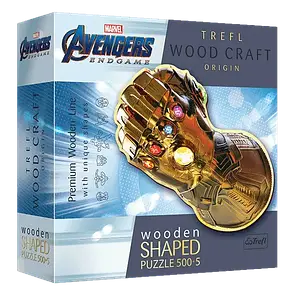 Дерев'яний пазл Месники: Рукавиця нескінечності (500+5)