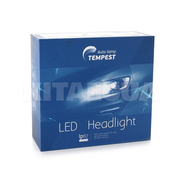 Светодиодная лампа H4 LED 6500K, TEMPEST с активным охлаждением и влагозащитой - фото 1 - id-p2019171088