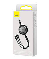 Кабель Baseus Bright Mirror 2 Series 3-in-1 (Micro USB+Lightning+Type-C) 66W (1.1m), фото 9