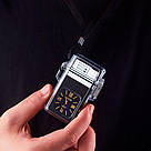 Запальничка турбо два полум'я з підсвіткою + водонепроникний + годинник у подарунковому пакованні A33723, фото 6