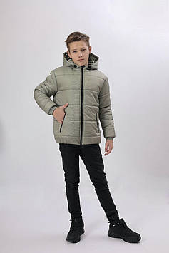 Куртка на зиму для хлопчика підлітка