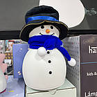 Силіконовий дитячий нічник Сніговик Snowman LED Sleep Lamp з різними кольорами USB, фото 7