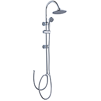 Душевая стойка настенная для ванной комнаты с тропическим душем и душевым комплектом (46A) (9792146) KU-22