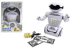 Скарбничка-сейф "Robot Piggy Bank" з кодом в коробці 6688-8 р.29*20*12см