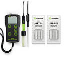 РH-метр для харчових продуктів Milwaukee MW102 Food PRO+ 0.00-12.00pH ±0.02 pH, автомат. каліб., Угорщина, фото 5