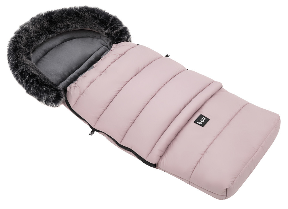 Зимовий термо Конверт футмуф для дітей з подовженням Bair Arctic NR-2 pink powder (рожевий)