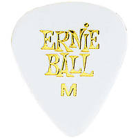 Медиатор Ernie Ball 9111 Cellulose Acetate Nitrate White Guitar Pick Medium 0.72 mm