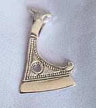 Сокира Перуна Слов'янський оберіг з срібла 925-ої проби, фото 2