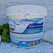 Середовище для зниження рівня pH Crystal Pool pH Minus 5 кг (гранули) | Критал Пул