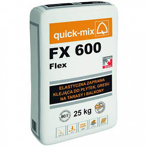FX 600 Flex (C2TE S1), Еластичний тонкошаровий клей на гелеобразній основі з трасом