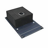 Кухонна мийка Platinum Handmade WHITE GLASS 7851 200 сталь скло біла, фото 9