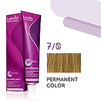 Краска для волос Londa Professional Permanent Color Extra Rich Creme 7/0 (medium blonde) 60мл