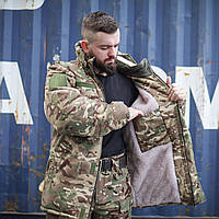 Бушлат тактичний Grifon МКГ-323 на хутрі Мультикам