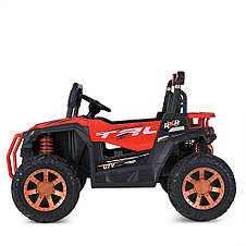 Дитячий електромобіль джип баггі Bambi M 5052EBLR-3 24V (MP3, USB, мотори 4x45W, акум.2x12V9AH), фото 4