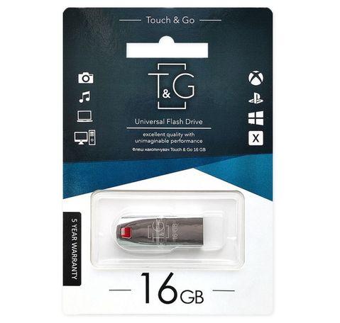 Флеш-накопичувач 16GB T&G 115 Metal хром series